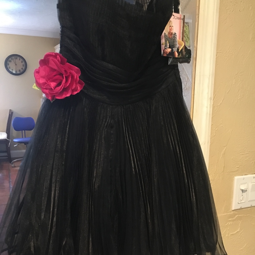 Betsey Johnson Black Prom Dress